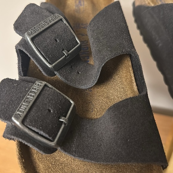 Women’s Birkenstock Arizona Soft Footbed Suede Sandals- Size 39 / 8-8 1/2 - Picture 5 of 9